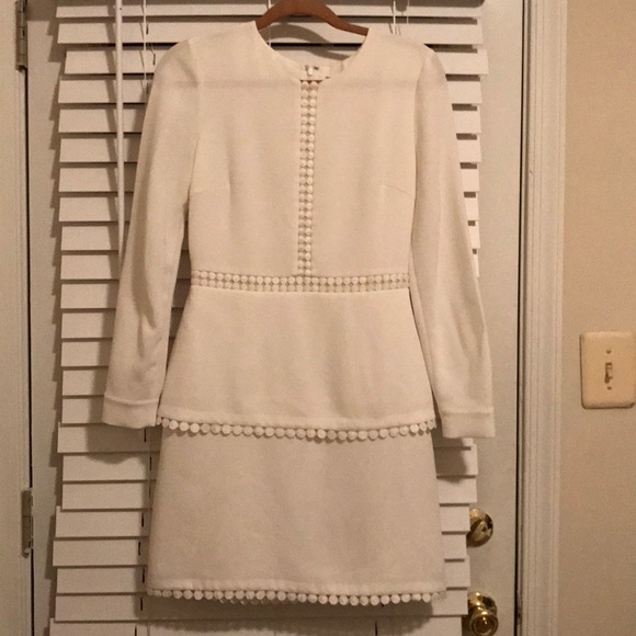 Club Monaco Terrona Dress White Size 4 - Picture 6 of 7